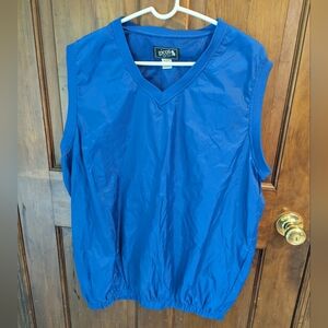Gicos Golf Gear Blue Nylon. Vest Size XL